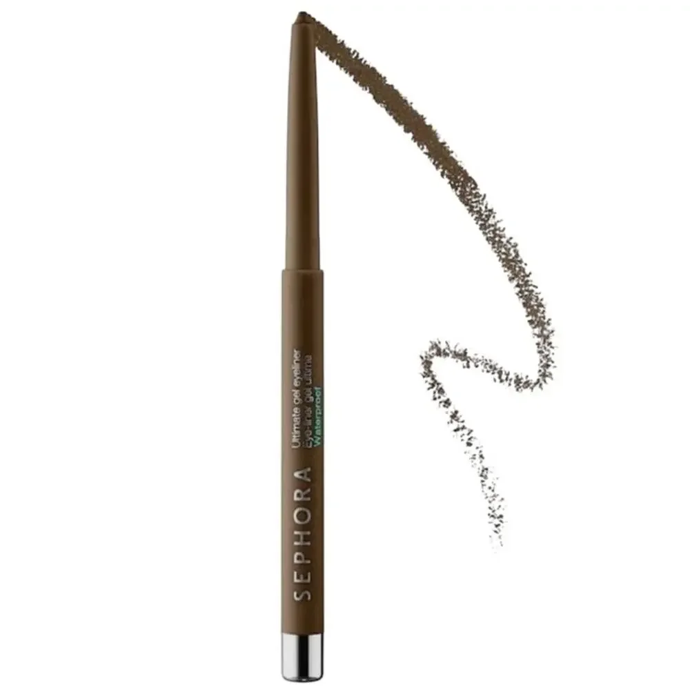 NEW SEPHORA COLLECTION Ultimate Gel Waterproof Eyeliner Pencil Matte Brown #9